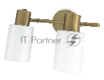 Светильник Ambrella light TR3969/2 BS/FR латунь/белый матовый  E27*2 max 40W 260*80*210