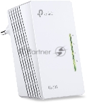 Сетевое оборудование TP-Link TL-WPA4220 300Mbps Wireless AV500 Powerline Extender, 500Mbps Powerline Datarate, 2 10/100Mbps Fast Ethernet ports, HomePlug AV, Plug and Play, WiFi Clone, Single Pack, вид 2