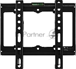 Кронштейн для телевизора Buro FX1S черный, 15"-48" макс. 25 кг, настенный, фиксированный