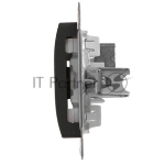 Механизм розетки TV Glossa 1DB оконечной антрацит SchE GSL000791