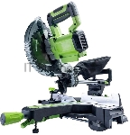Торцовочная пила аккумуляторная GreenWorks GD24MS216, 24V, б/щ, c 1х5 АКБ Ач и ЗУ (1501707UG), вид 5