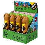 Клей-карандаш Deli E6366A 9гр корпус ассорти ПВП, дисплей картонный, детский, Stick UP