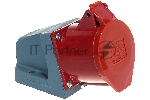 Розетка 125 стационарная 3Р+РЕ+N 32А 380В IP44 IEK