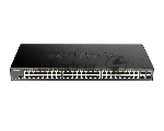 Коммутатор D-Link DGS-1250-52X/A1A, 48×1 Гбит/с + 4×10 Гбит/с SFP+, настраиваемый