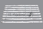 Светодиодная подсветка TV 43" K430WDR A1 TF-LED43S59T2 L43r630vke (комплект 8шт)