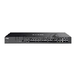 Коммутатор TP-Link Omada SG5428XF, 20×1 Гбит/с SFP + 4×1 Гбит/с SFP (Combo) + 4×10 Гбит/с SFP+, управляемый