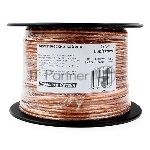 Акустический кабель Cablexpert CC-TC2x2,5-50M, прозрачный,  50 м, на катушке