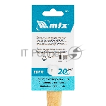 Кисть плоская "Евро" 3/4", искусственная щетина, деревянная рукоятка MTX 83068
