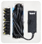 Блок питания Buro автоматический 40W 9.5V-20V 8-connectors от бытовой электросети LED индикатор