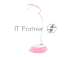 Светодиодная настольная лампа Ambrella light DE603 PI/WH розовый/белый LED 2800-6500K 5W