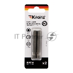 Бита шестигранная для шуруповерта KRANZ HEX6х50 мм (2 шт./уп.)