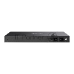 Коммутатор TP-Link Omada SG5428XF, 20×1 Гбит/с SFP + 4×1 Гбит/с SFP (Combo) + 4×10 Гбит/с SFP+, управляемый, вид 2