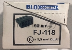 (Вскрытая упаковка) Клемма BLOX connect FJ-118 на 8* 2,5 мм2 Cu/Al BOX 50шт