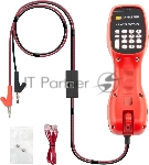 Трубка телефонная Lanmaster LAN-TELESET-100 для тестирования красный