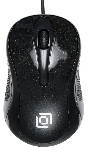 Мышь проводная Oklick 385M черный, 1000 dpi, USB, кнопки - 3