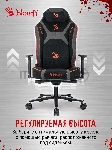 Кресло игровое A4Tech Bloody GC-680 черный/серый искусственная замша с подголов. крестов. металл, вид 21