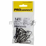 Дюбель-хомут PROconnect 5-10, черный, 10 шт.