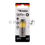 Бита шестигранная для шуруповерта KRANZ HEX5х50 мм (2 шт./уп.)