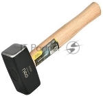 Кувалда Deli DL448010 1000 гр, деревянная рукоять