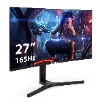 Монитор 27" ExeGate Combat EV2707C VA 1920x1080, 165 Гц, 1 мс, 16:9, 250 кд/м2, 1xHDMI, 1xDP, USB, 1x3.5 мм, черный