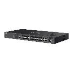 Коммутатор TP-Link Omada SG5428XF, 20×1 Гбит/с SFP + 4×1 Гбит/с SFP (Combo) + 4×10 Гбит/с SFP+, управляемый, вид 3