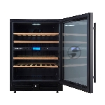 Винный шкаф встраиваемый Cellar Private CP043-2TB чёрный, 129 л, 2 отсека, 43 бут., вид 3