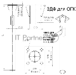 Деталь фундамента закладная для ОГК/ОКК-3.4.5/ОП1ф/КО1 (0.108-1.25х190х130х4х14) Пересвет В00000206
