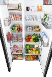 Холодильник Weissgauff WSBS 550 Built-in NoFrost Inverter черный двухкамерный 325/190л морозилка сбоку, No Frost, Side by Side, вид 8