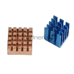 Набор радиаторов ACD RA207 Golden + Blue Heat Sink setfor Raspberry Pi 3