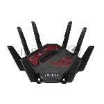 Маршрутизатор ASUS GT-BE19000, черный/красный, 90IG0850-MO9A0V