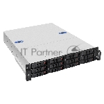 Серверный корпус ExeGate Pro EX293179RUS 2U550-HS12 (RM 19", высота 2U, глубина 550, БП 1U-1000ADS, 12xHotSwap, USB)