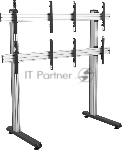 Стойка для телевизора Cactus CS-FS-TV4-PRO черный, 45-55" макс. 50 кг, напольный мобильный