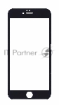 Защитное стекло 5D для Apple iPhone 6/6S Plus черный
