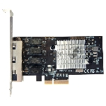 Сетевая карта SUNRICH TECHNOLOGY N-1060 1G Quad Port RJ45 PCIE Ethernet Adapter with Broadcom BCM5719 chipset