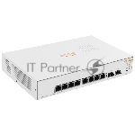 Коммутатор HPE OfficeConnect 1930 8G 2SFP, 8×1 Гбит/с + 2×1 Гбит/с SFP, управляемый
