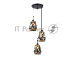 Светильник Ambrella light TR8522/3 BK/SB черный/бронза E27/3 max 60W D380*1000