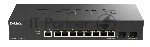 Коммутатор D-Link DGS-1210-10X/ME/C1A, 8×1 Гбит/с + 2×10 Гбит/с SFP+, управляемый