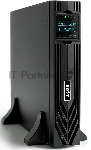 Источник бесперебойного питания Бастион SKAT-UPS 3000-RACK-ON-6X9 P3 Online, синус, 3000ВА/3000 Вт, стойка/на пол, 2xSchuko+1xC19, встр. АКБ 72В (6x9 А·ч), SNMP/USB/RS-232/EPO, доп блок до 4 шт SKAT BC 72/18S3, МПТ (8772)