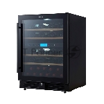 Винный шкаф встраиваемый Cellar Private CP043-2TB чёрный, 129 л, 2 отсека, 43 бут., вид 6